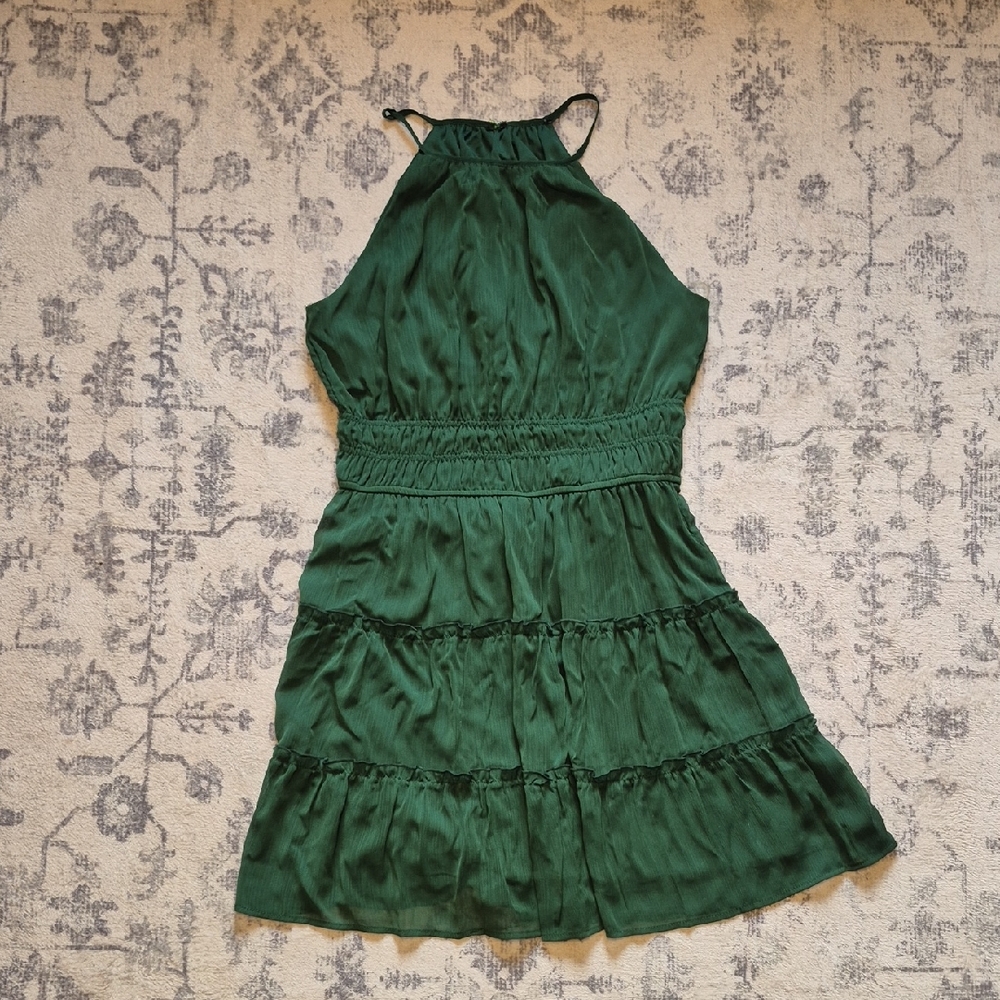 Green Mini Dress